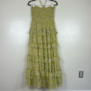 Beautiful tiered halter dress